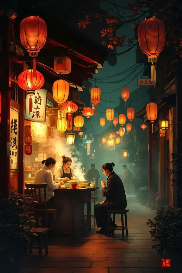 《一碗热汤面》短剧封面 - 黄果在线观看